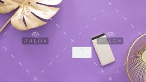 smartphone-on-ultra-violet-background-PJXPHRA