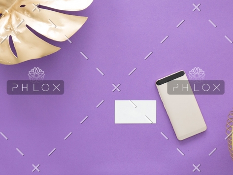 smartphone-on-ultra-violet-background-PJXPHRA